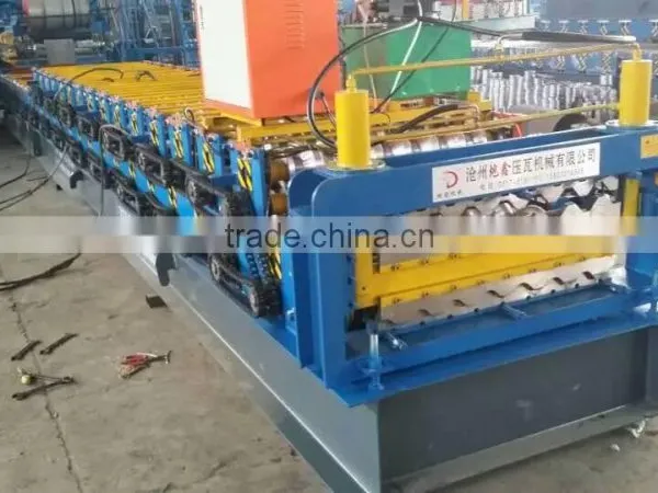 Factory Price Metal Roofing Double Layer Roll Forming Machine photo-2