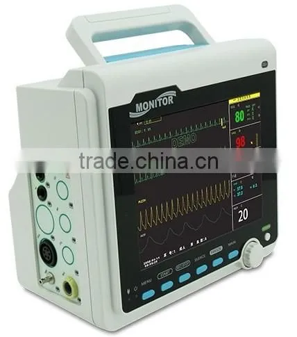 Veterinary Patient Monitor Vital Sign Monitor With Printer for Vet Use Animal photo-2