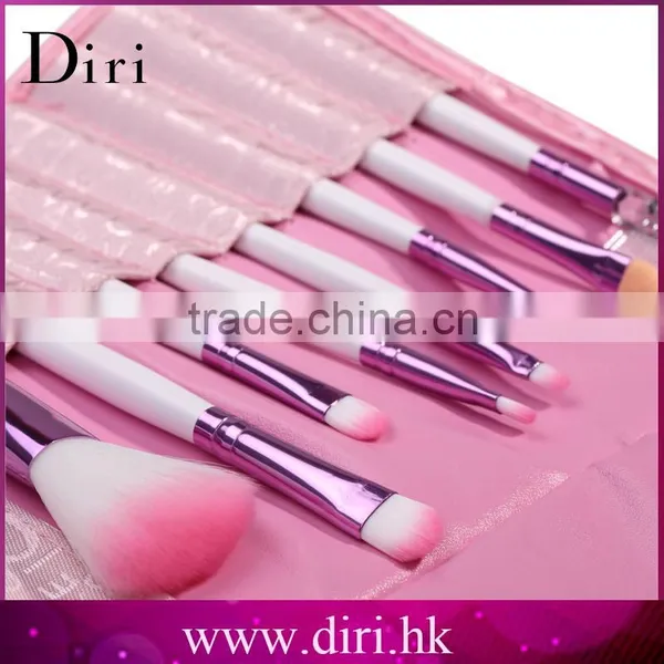 Factory Direct 8pcs Pink Makeup Brushes Professional Set With Bag photo-4