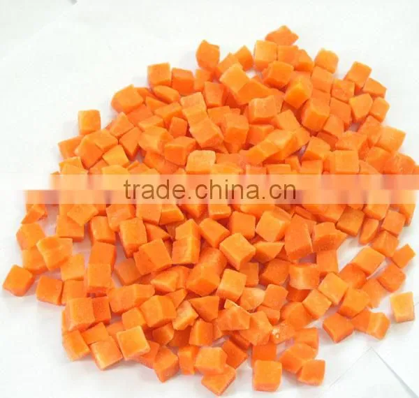 Frozen Vegetables IQF Carrot Diced photo-4
