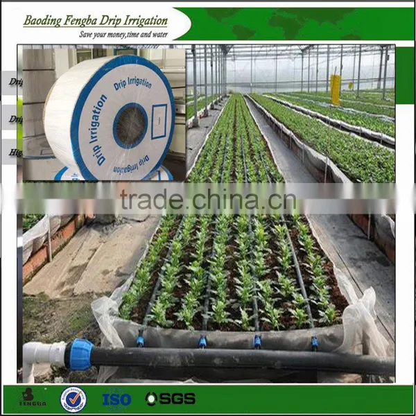 drip irrigation tape with continuous drippers