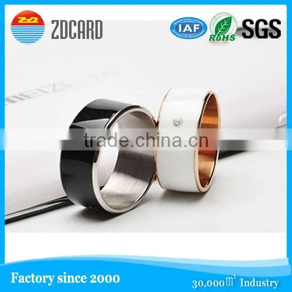 Customized Smart Rfid Ring With NFC Chip Inside Support ISO14443, ISO 18092 Protocol photo-4