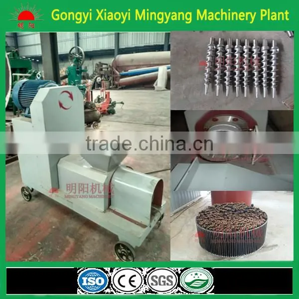 Factory Design Wood Block Machine Sawdust/cotton Stalk Briquette Making Machine photo-3