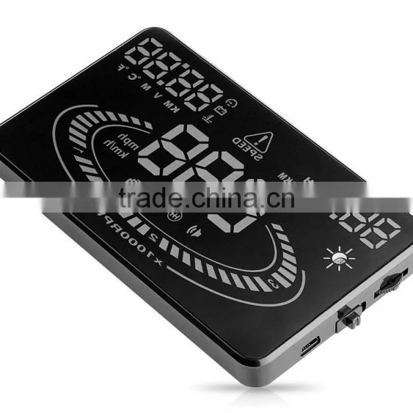 Universal Car HUD 5.5 Inch Vehicle Head up Display E300 With Obd2 photo-5