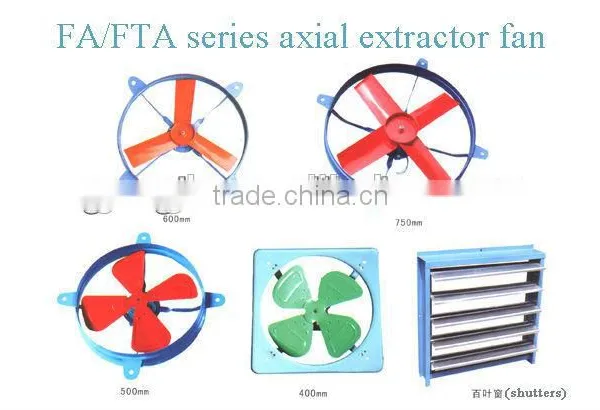 Cheap Price Axial Air Flow Fan for Workshop With Good Quality and CE photo-3