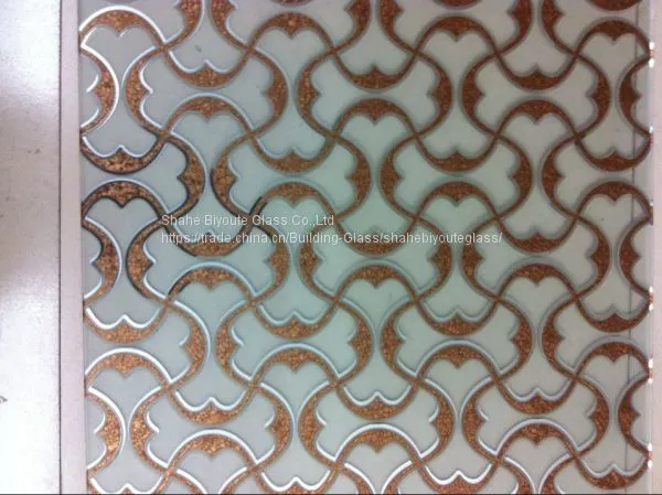 Shahe City Ice Cream and Acid Etched Glass
