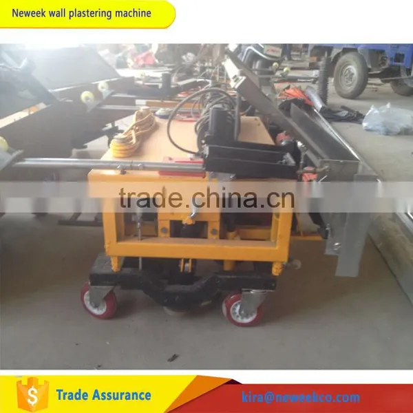 NEWEEK smooth 5m height daub cement plastering wall rendering machine