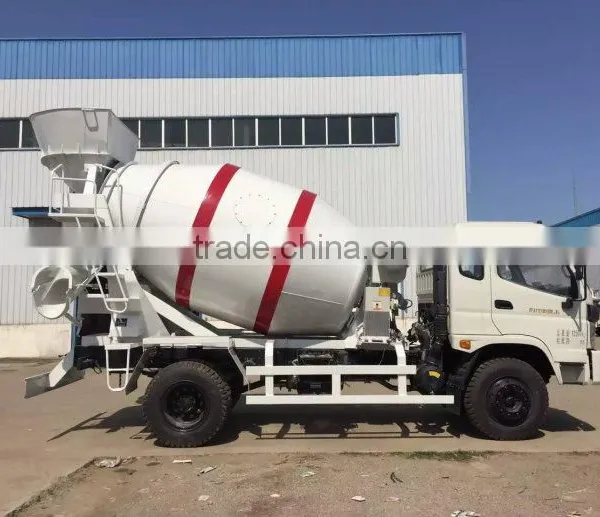 2017 Concrete Mixer Truck 5-16M3 Industrial Used Movable Mixer Truck photo-3