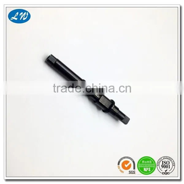 OEM cnc machining anodized aluminum drive shaft