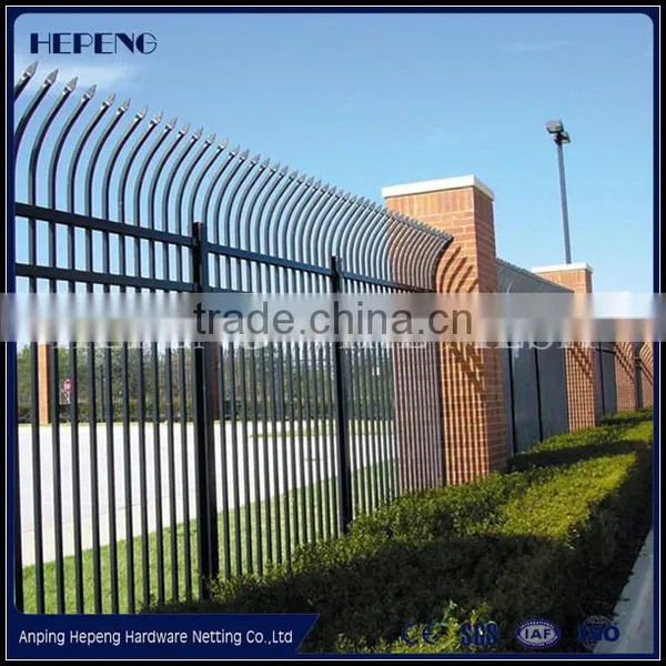 Galvanized Palisade Fence / Security Fence / Powder Coating Fence photo-3
