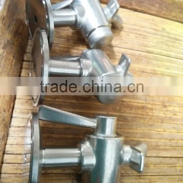 Perlick Style Stainless Steel Clamped Beer Sample Valve photo-3