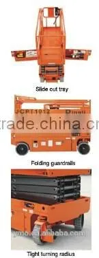 JCPT1412DC/1612DC Self-Propelled Rough-Terrain Scissor Lifts -- HK Mingyang photo-3