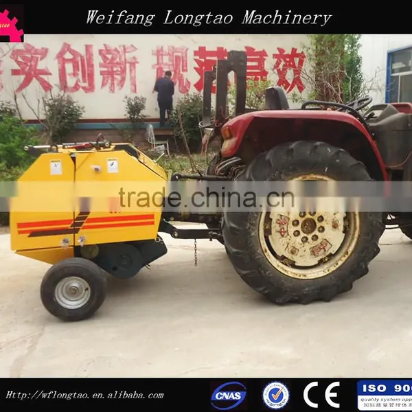 CE Approved Hay Grass Straw Silage Alfalfa Available Compress Baling Press Mini Round Hay Balers photo-4