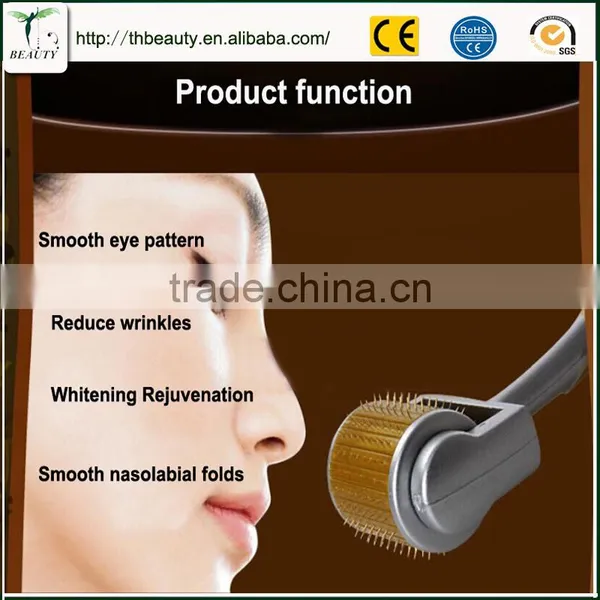 2017 Derma Pen Needles Derma Roller 192 Needles Roller Microneedle Titanium Dermaroller Factory Price photo-4