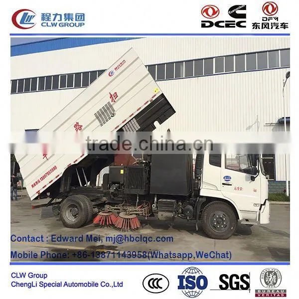 Dongfeng Rotary Road Sweeper 8 m3 photo-2