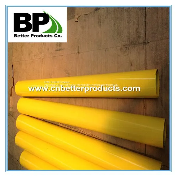 Galvanized and Powder Coated in Ground Steel Bollard photo-2