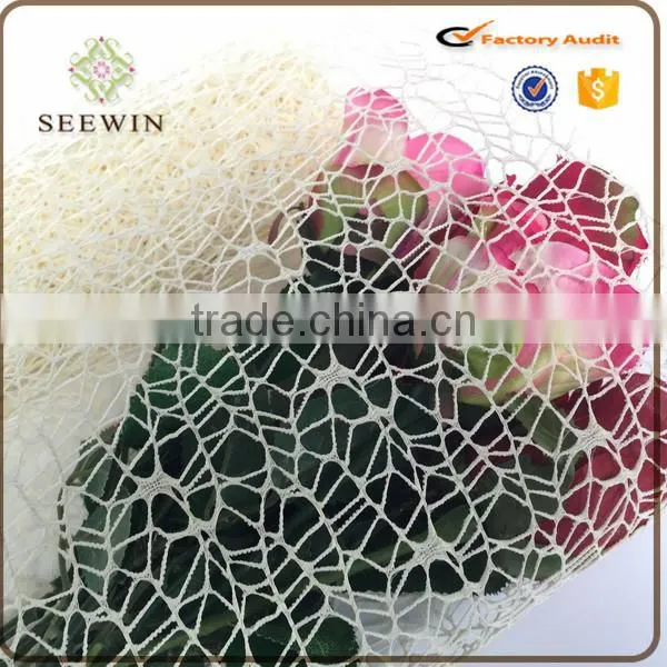 Popular Silk Mesh Rolls for Flower , Gift Wrapping photo-2