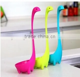 Wholesale Stock Colorful Plastic Stand Soup Spoon photo-4