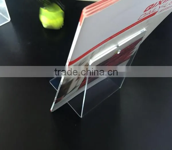 Wholesale Custom Handmade Clear Acrylic Acrylic Book Stand photo-5
