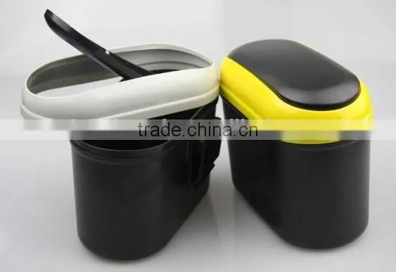 Car Trash Mini Cup Box Can Car Garbage Bin Dust Rubbish Box Car Car Trash Garbage Can Wastebin A0269 photo-4