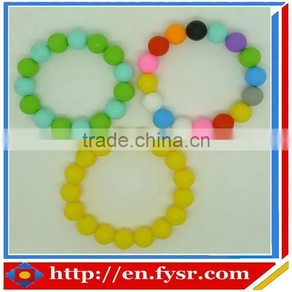 Promotional Silicone Bead Wristband