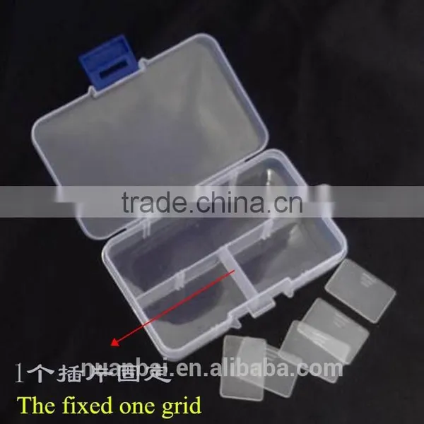10cm Adjustable Clearly Crafts Storage Stock Case Pill Box 8 Compartments photo-4