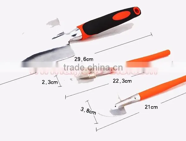 12Pcs Outdoor Durable Heavy Duty Aluminum Alloy Garden Tool Set photo-4