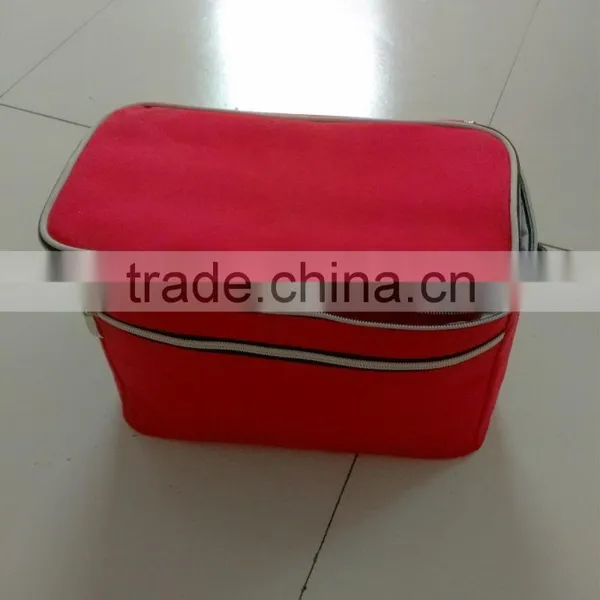 Custom Printed Logo Frozen Food Insulated Cooler Bag photo-3