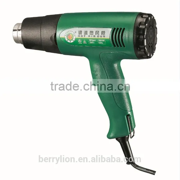 Berrylion 220 Voltage 1600W Heating Gun Temperature Adjustable Heating Gun photo-5