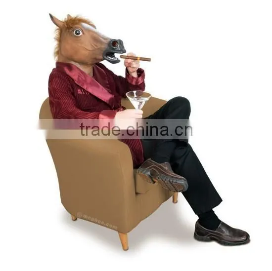 Latex Cosplay Horse Head Mask photo-2