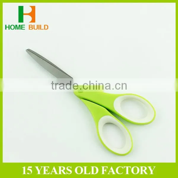 Factory Price HB-S7100 Soft Handle Paper Cutting Scissors photo-5