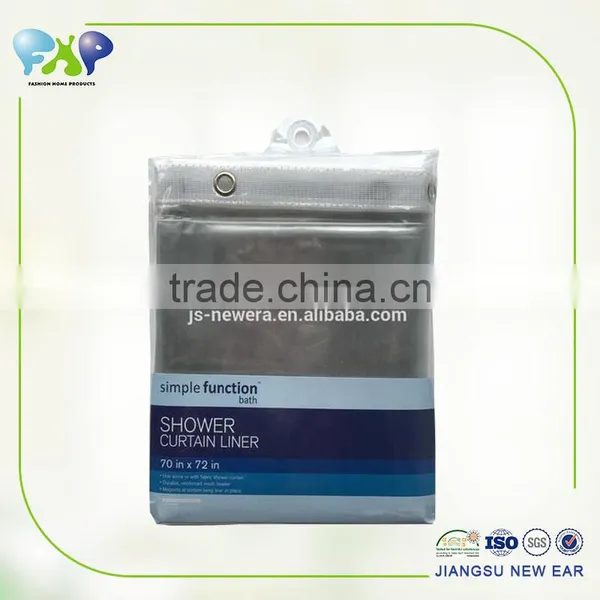 Heavy Duty Vinyl PVC Shower Curtain Liner photo-4