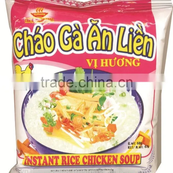 CHICKEN FLAVOUR VIETNAMESE INSTANT PORRIDGE 47g - Thien Huong Food JSC photo-2