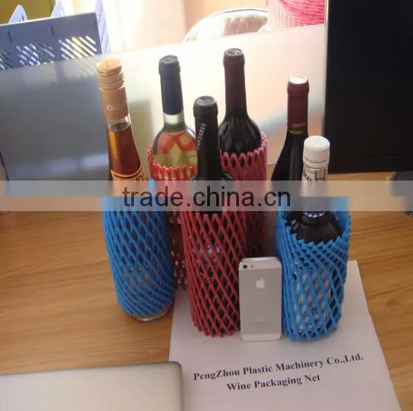 Useful Color Red Black EPE Protection Safety Sleeve Net for Bottle photo-4