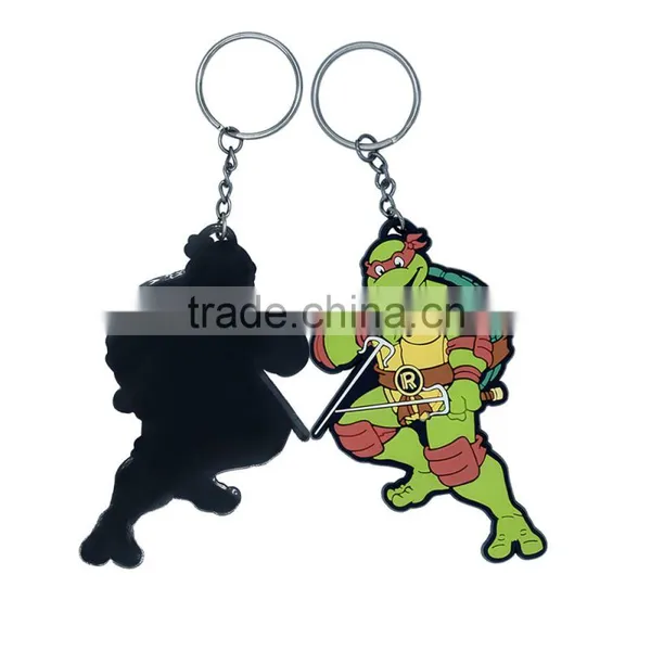 China Factory Wholesale Rubber Custom Decorating Pvc Silicone Keychain Keyring Gift photo-3