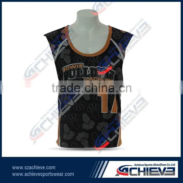 Wholesale Custom Sublimation Reversible Lacrosse Jersey photo-6