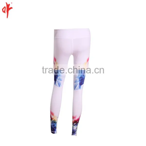 Customized Digital Printing Coolmax Sublimation Baselayer Bottoms. Ladies Fitness High Stretch Legging Pants,cheerleader Uniform photo-3