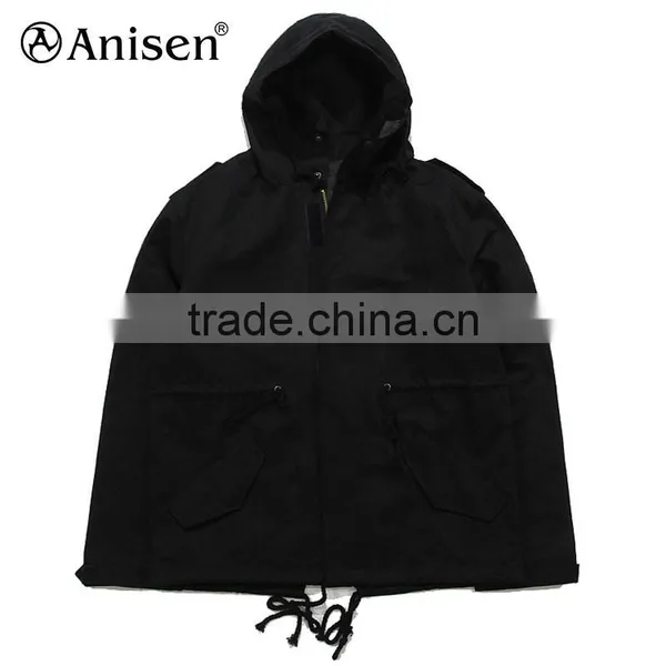 European Style Winter Windbreaker Hoodies Red Man Coat photo-4