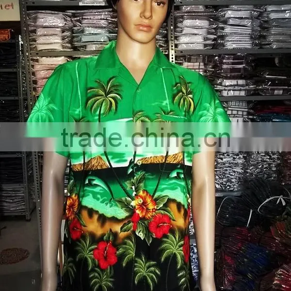 Palma de Mallorca Mens Aloha Hawaiian Shirts photo-2