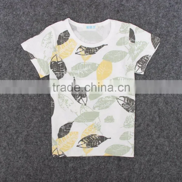 2017 Latest Design Casual Pattern 3d Printing Boys Shirt for 8years Old Kids photo-4