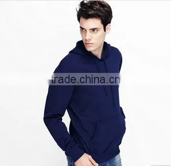100%Cotton Bulk Pullover Wholesale Plain Hoodies Men photo-2