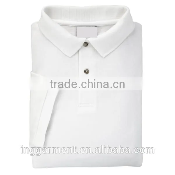 Custom Made 100% Cotton Golf Polo T-Shirt photo-6