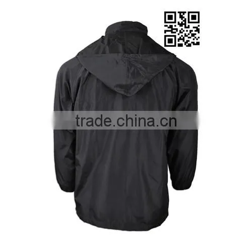 Customized Unisex Polyester Blank Windbreaker Jacket photo-5