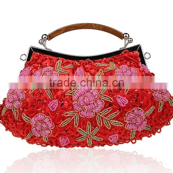R0036H New Arrival Classical Beaded Clutch Evening Bags photo-2