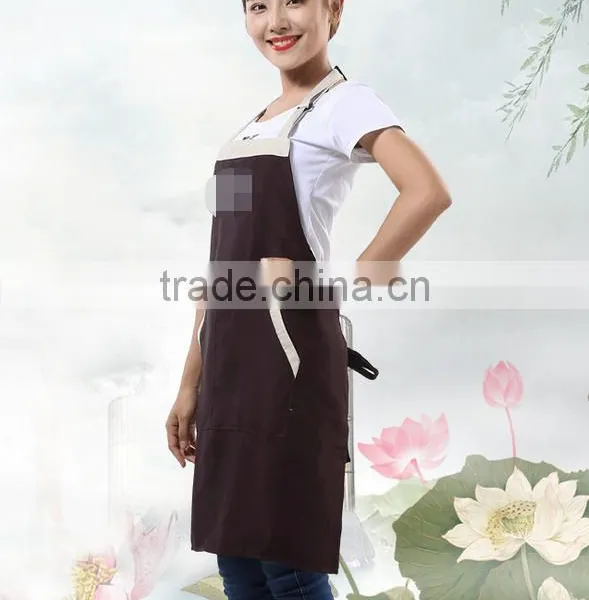 Direct Sales Uniform Nepalese Advertising Apron Custom Thermal Transfer PVC Oxford Cloth Waterproof Aprons Wholesale photo-5