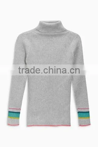 Winter Turtle Neck Sweater Design For Girl photo-2