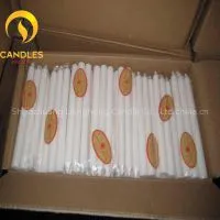 Common Paraffin Wax White Candles photo-3