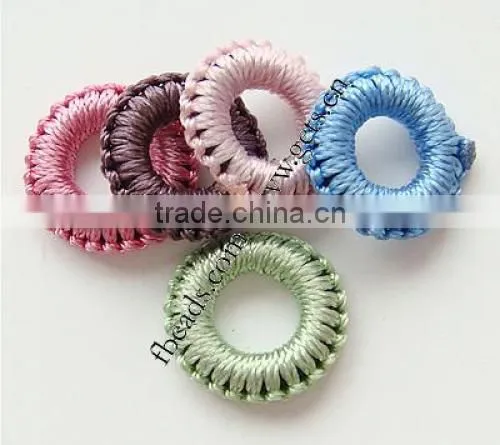 New Cheaper Price Woven Linking Rings Donut Shape photo-3