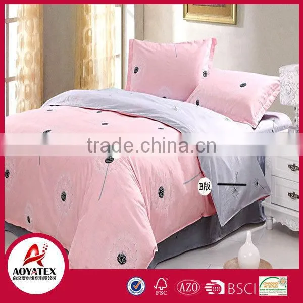 100% Recycled Polyester Stock Cheap Wholesale Bedding Comforter Sets photo-2
