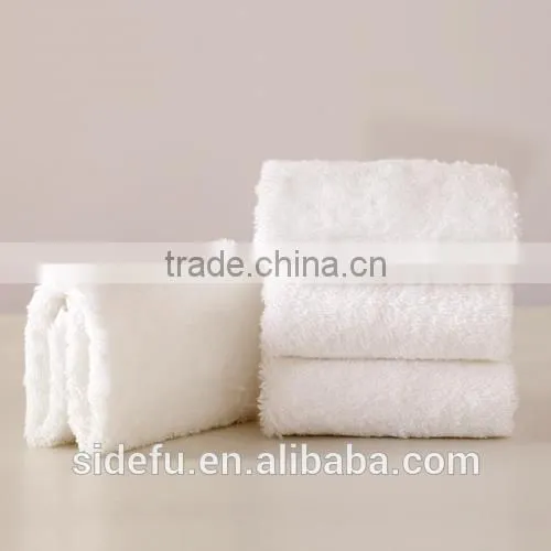 Wholesale Hotel 100% Cotton White Bath Towel Set photo-3